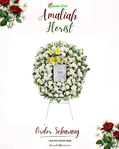 Krans Bunga Duka Sukaragam